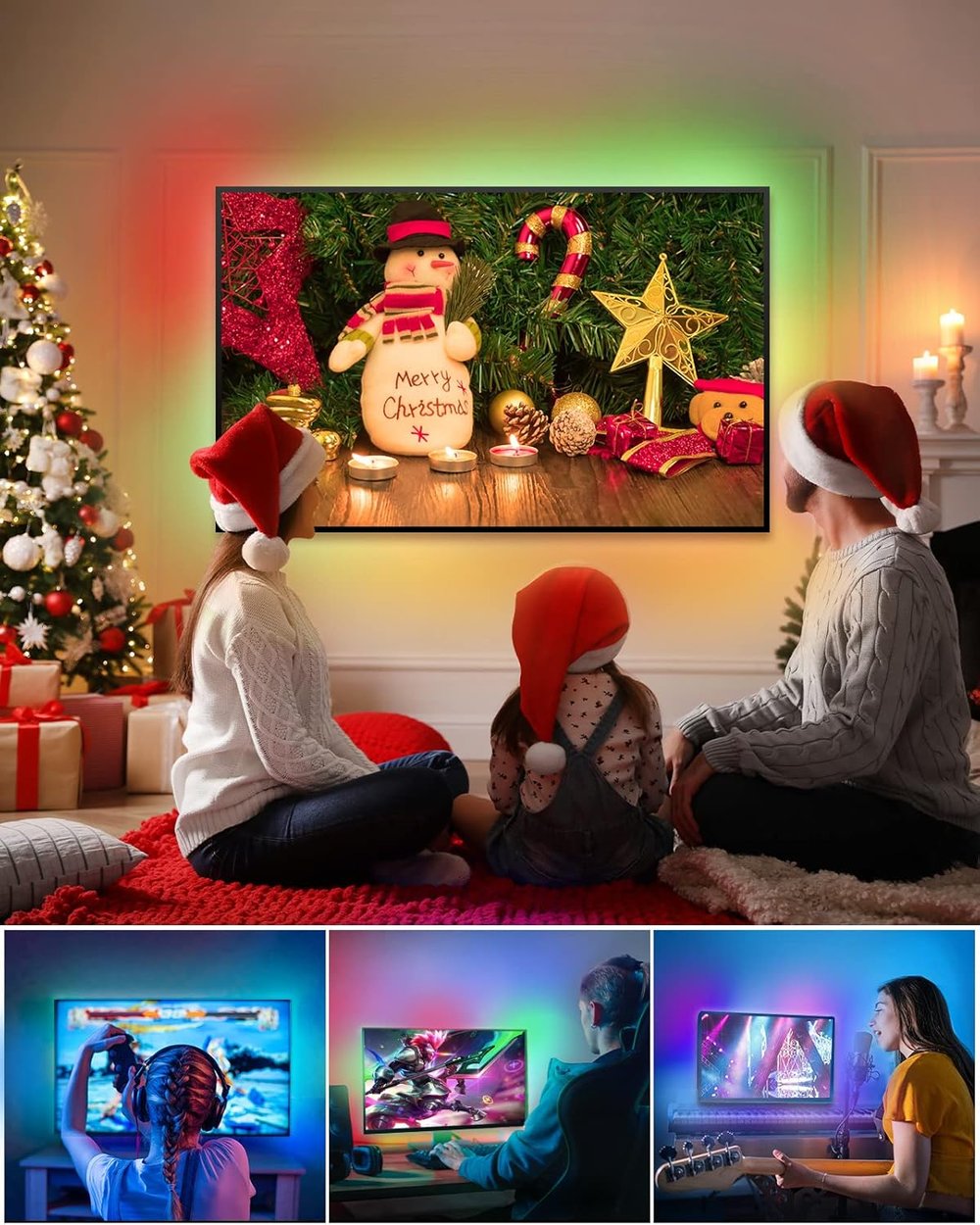 ColorCast – Synkroniserad LED-list för TV-skärmar