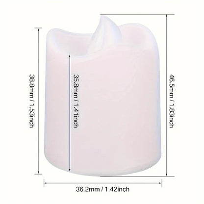 SereneFlame - Batteridrivna värmeljus för en mysig atmosfär