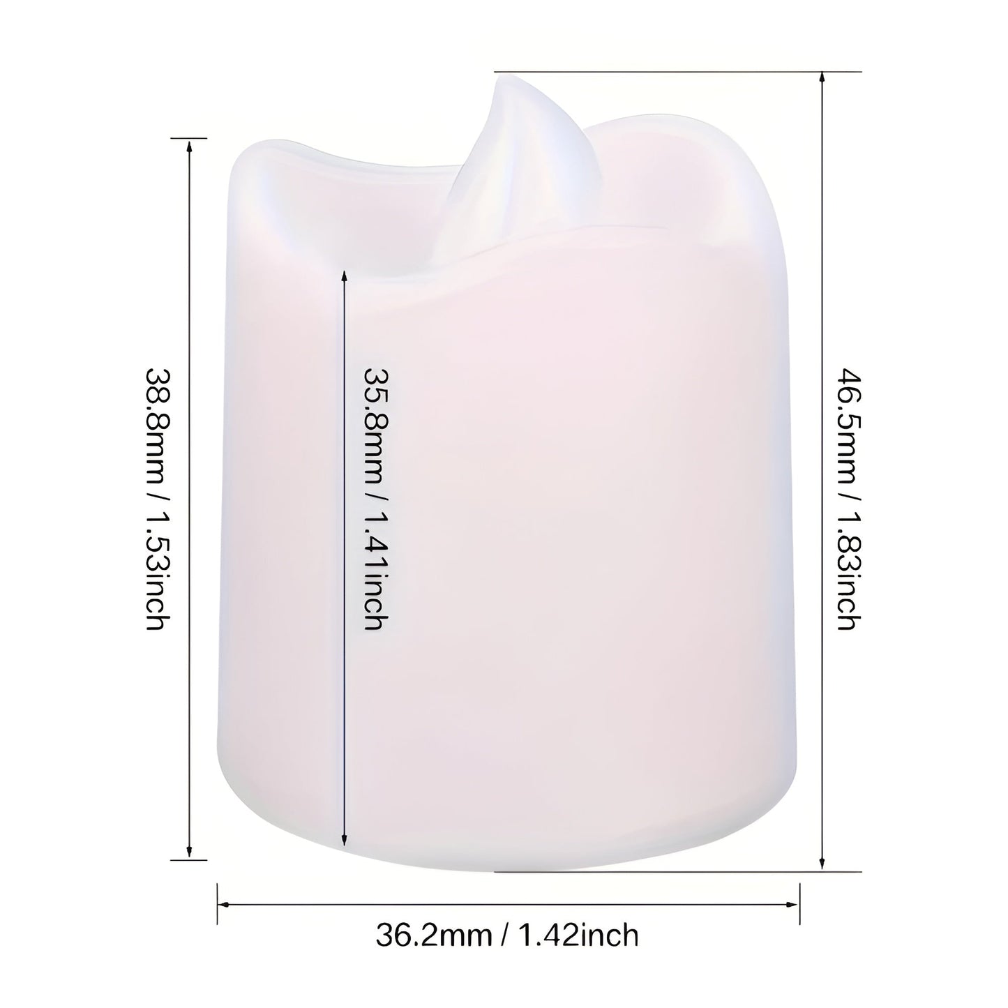 TwinkleLite Ljus - Flamsfria Flimrande Elektriska LED-Ljus