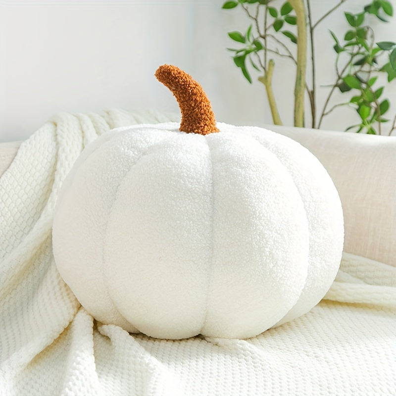 Mysig Pumpa Kudde - Mjuk, Färgglad Dekoration för Halloween och Fester