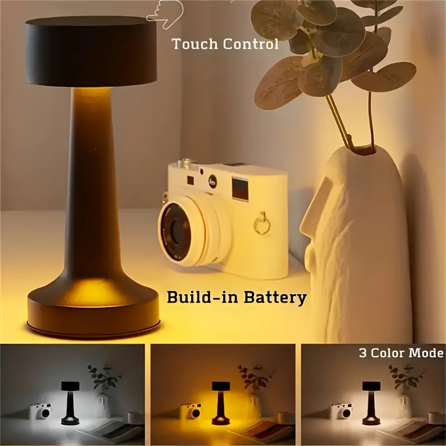 AuroraDesk - USB Laddningsbar LED Skrivbordslampa med Touchkontroll