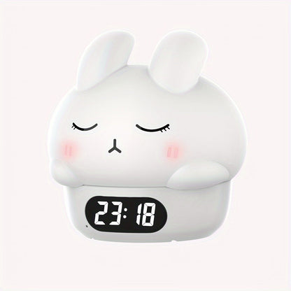 Färgförändrande Nattlampa och Väckarklocka för Magisk Sömn