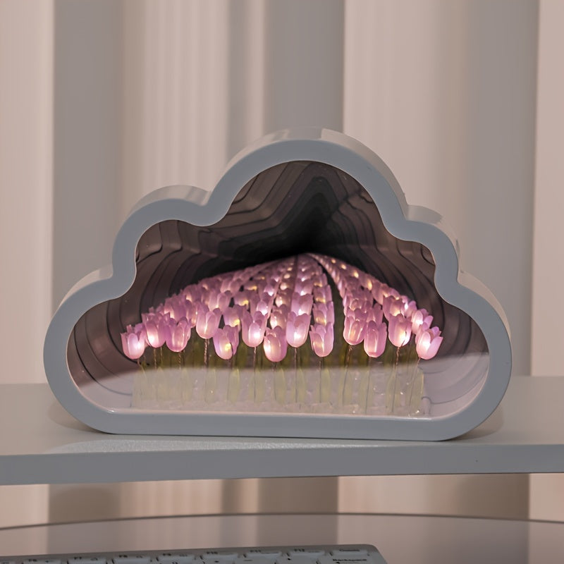 TulipGlow - LED Tulpan Nattlampa för Rumsdekoration