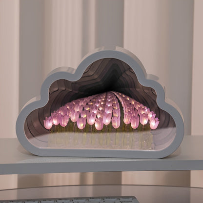 TulipGlow - LED Tulpan Nattlampa för Rumsdekoration
