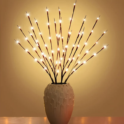 TwinkleBranch - 20 LED Taklampor, Batteridrivna, Dekorativ Belysning