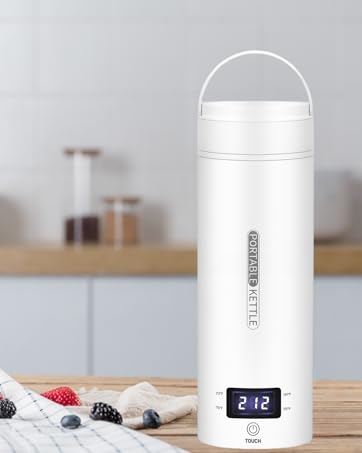 Luxora Bärbar Elektrisk Resekanna för Varma Drycker