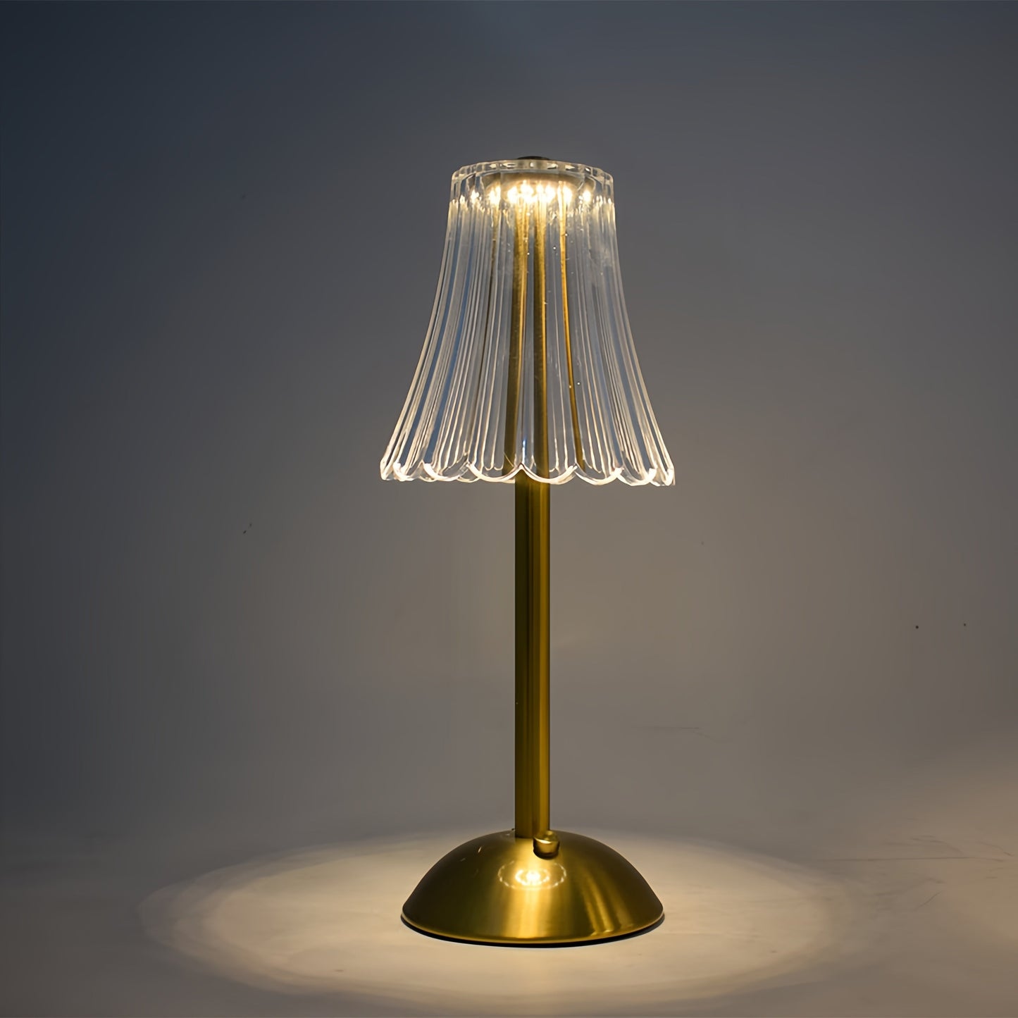 LumiGlow - Uppladdningsbar USB-LED Bordslampa med Touchkontroll