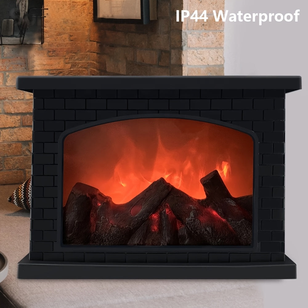 FlameGlow - Värmande Eld Simulering Kol Ljus Retro Dekoration för Inomhus och Utomhus