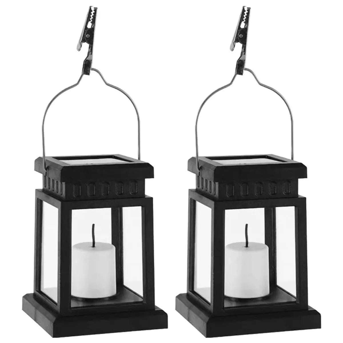 SolarFlame - Solcell-LED Lampa