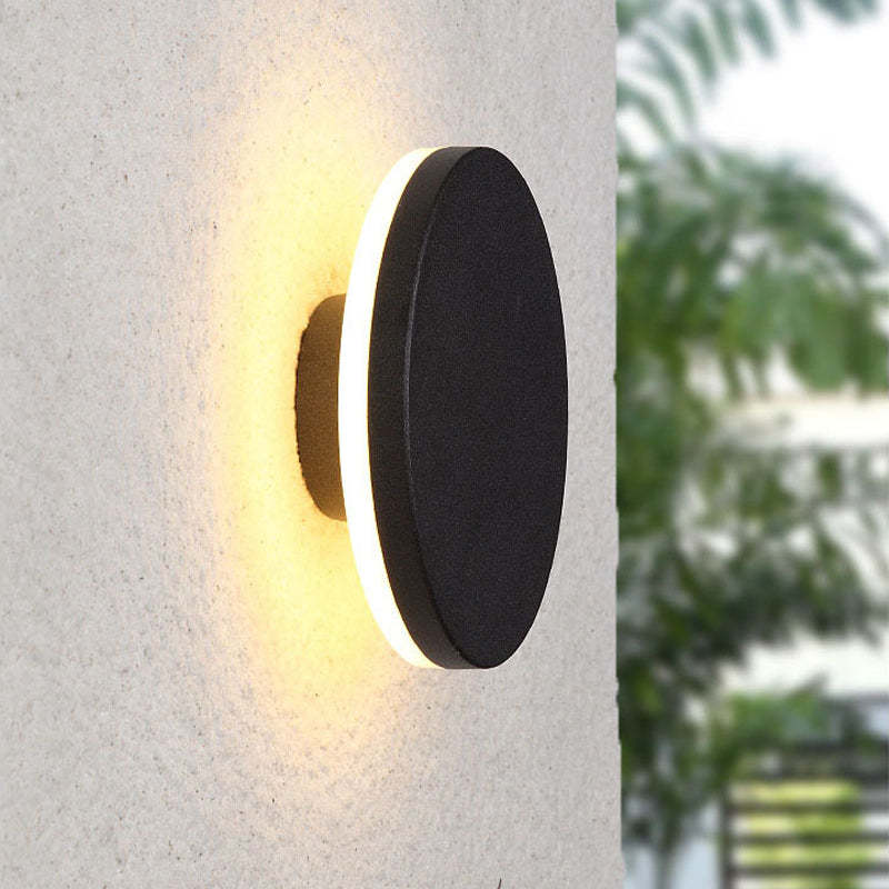 Kompakt Minimalistisk LED Vägglampa