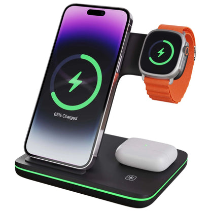 Trådlös laddningsdocka för iPhone och Apple Watch