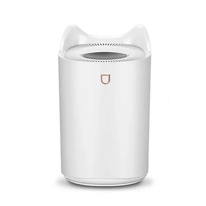 Luftfuktare Vit LED Dimma Diffusor