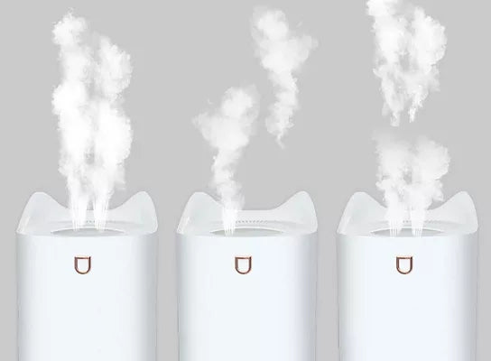 Luftfuktare Vit LED Dimma Diffusor