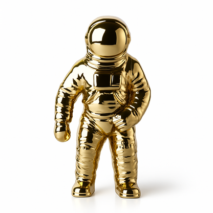Keramisk Vas Modern Astronaut Rymdskulptur