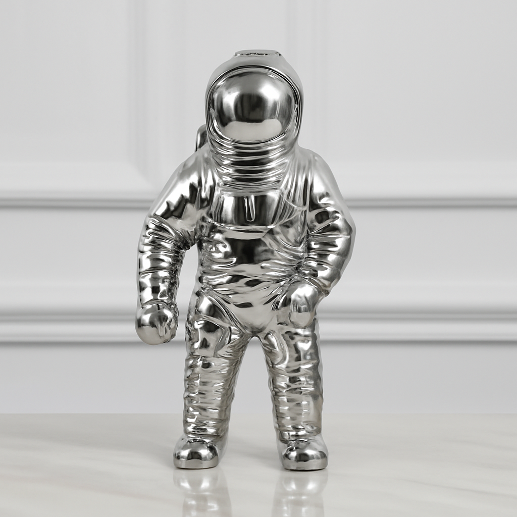 Keramisk Vas Modern Astronaut Rymdskulptur