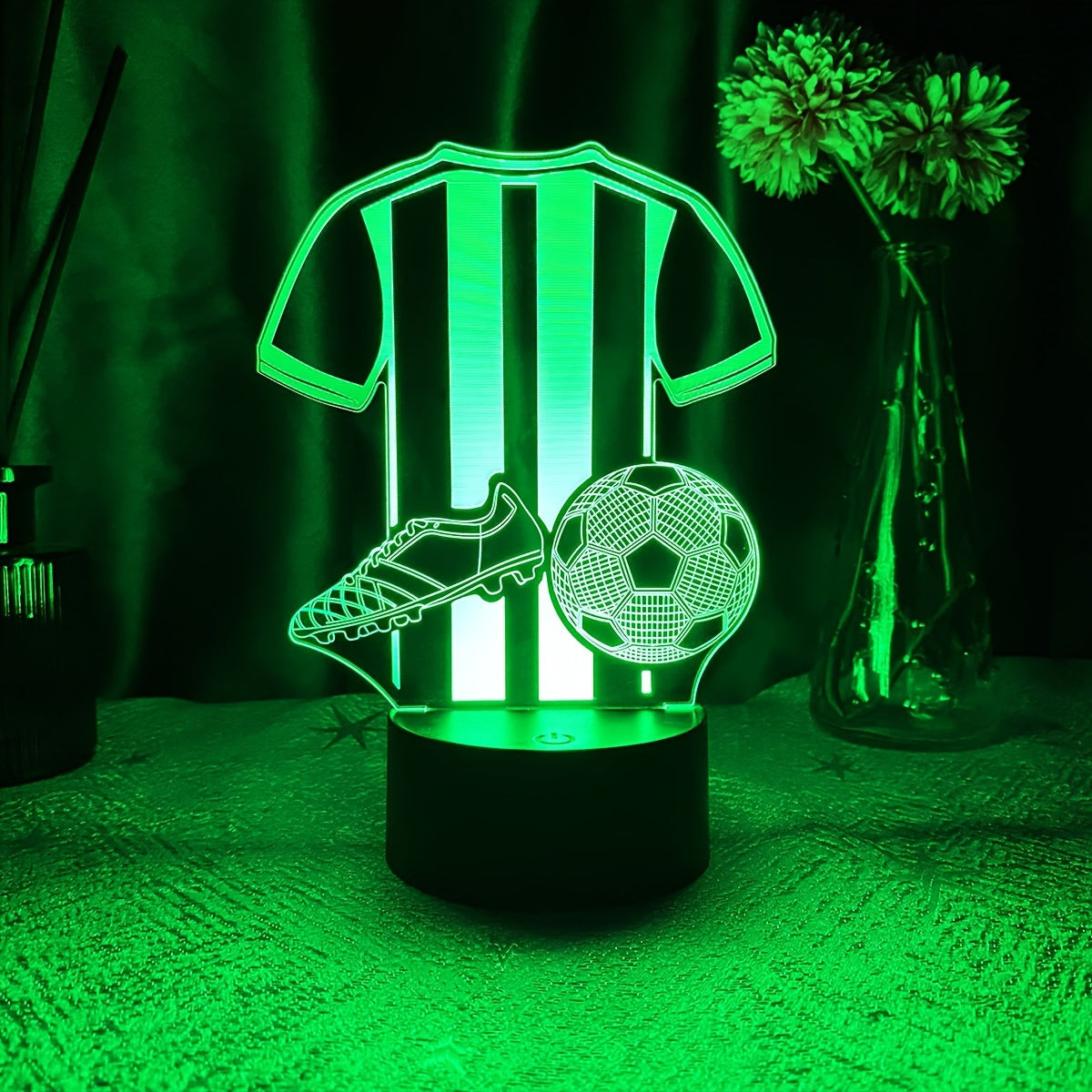 SportLamp - 3D LED Nattlampa för Fotbollsfans
