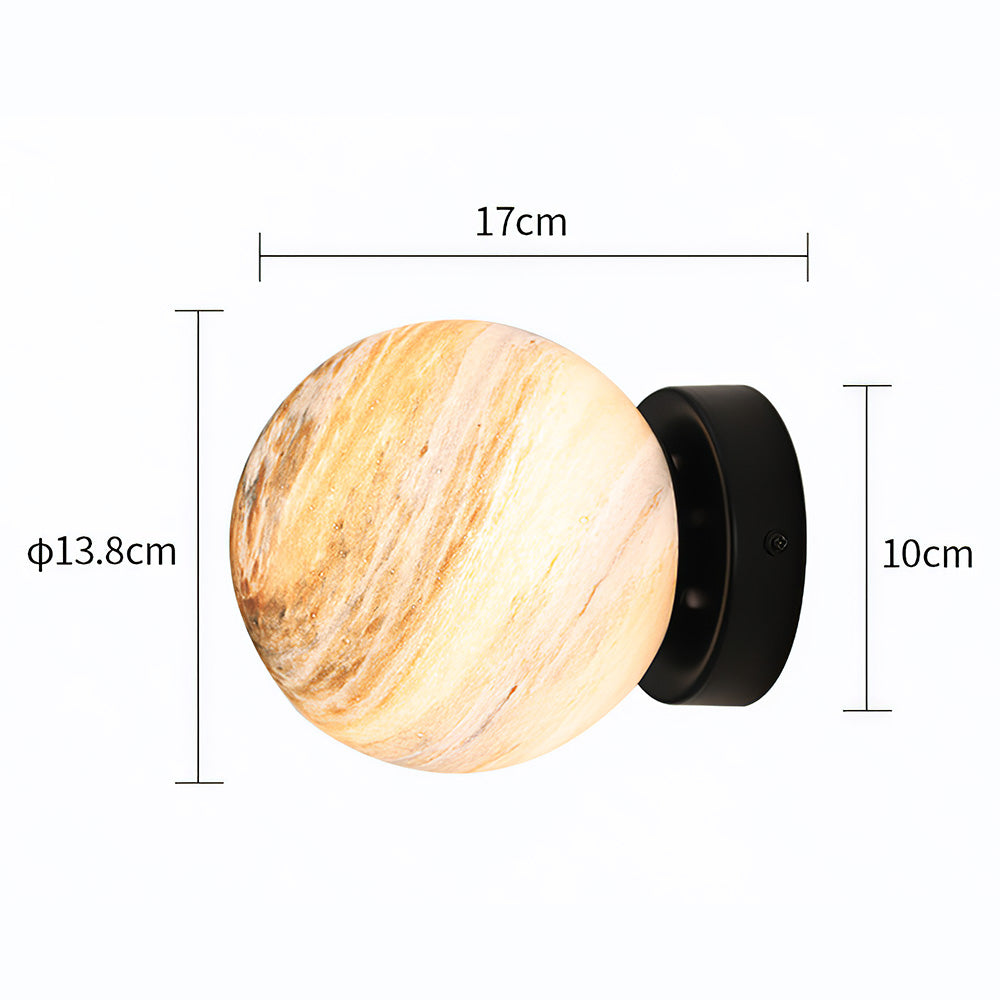 Glaskupol Lampa Modern Globe Armatur