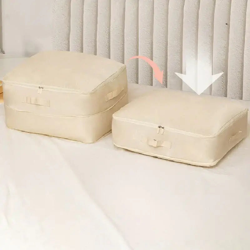 Royallure Kompressionsförvaringspåsar – Vattenavvisande Nylon, Lätt-Dragkedja, Förvaring för Garderob & Resa