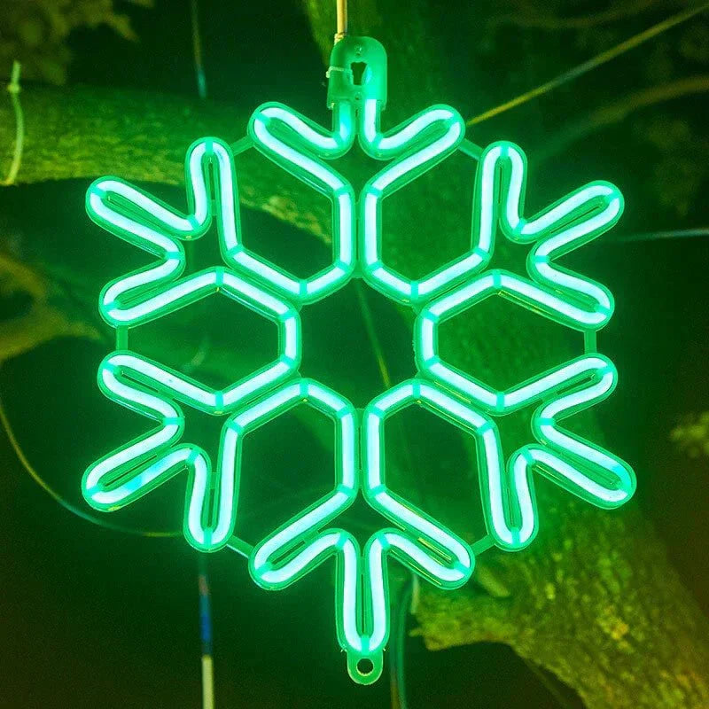 Carvallo - Frosted Snowflake LED-ljus för Vinter Elegance
