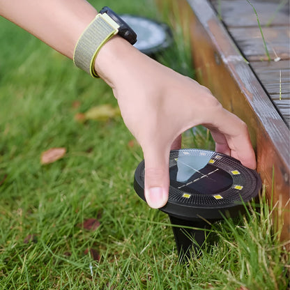 Solarlampa för trädgården – Väderbeständig och varmt vitt ljus för mysiga kvällar