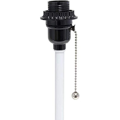 Stick Laddningsuttag - Bordslampa med Tygskärm och Laddningsfunktion