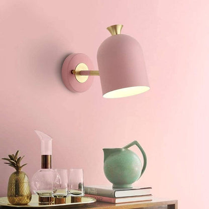 Dekorativ järnvägglampa | 9.84&quot;× 7.87&quot; | Enkel glödlampa belysning | Metall väggmonterad ljus | Brick by Brick