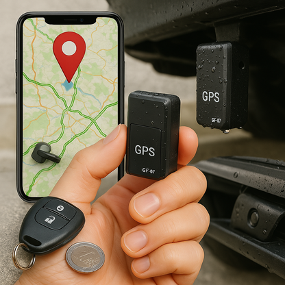 GPS Tracker | Magnetisk Realtids Bilspårningsenhet