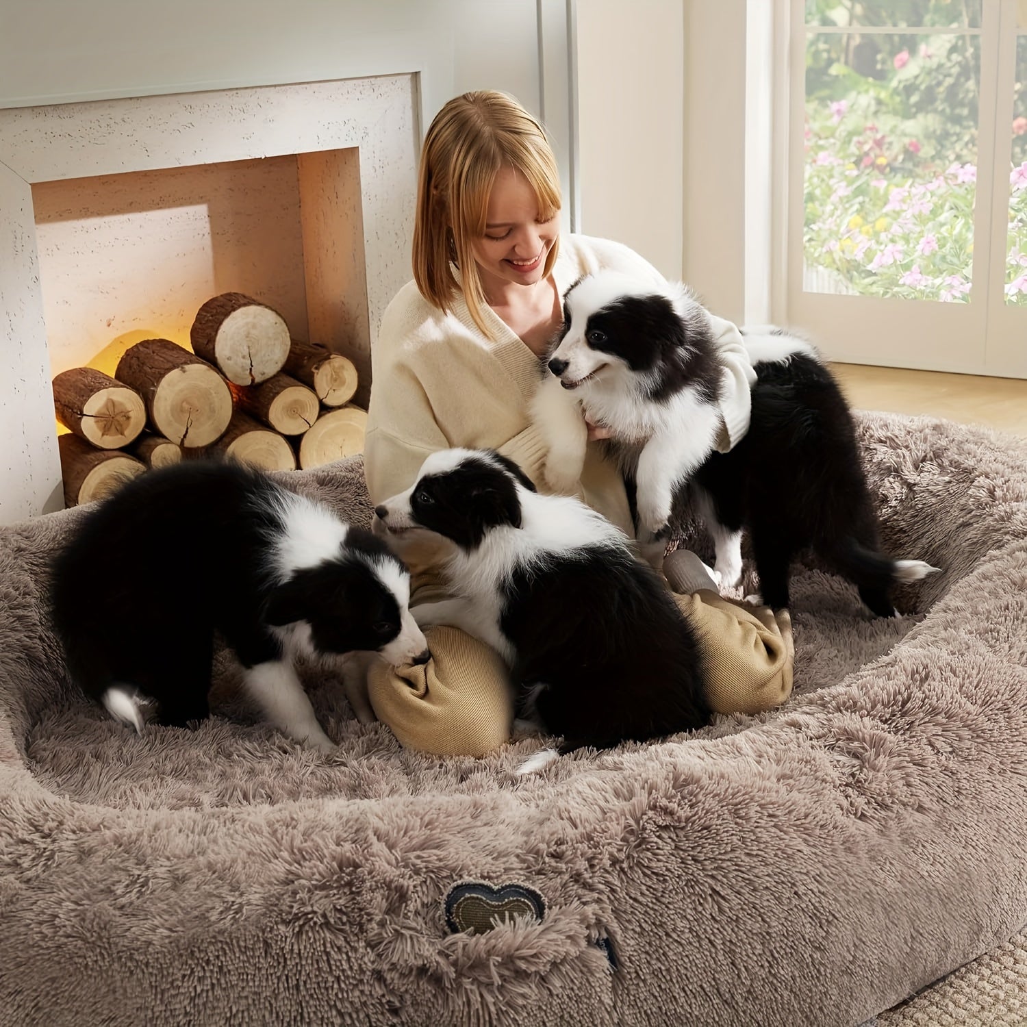 SnuggleSphere™ Den mänskliga hundsängen