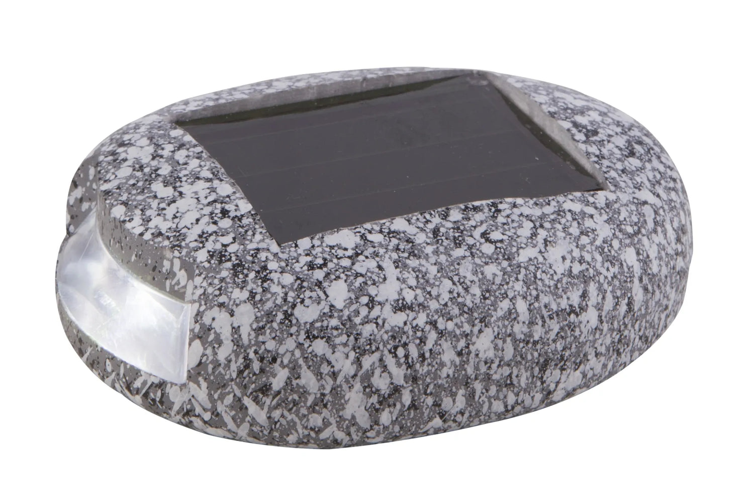 Solar LED Stenlampa för trädgård och stigar – Väderbeständig stigbelysning i naturstensdesign