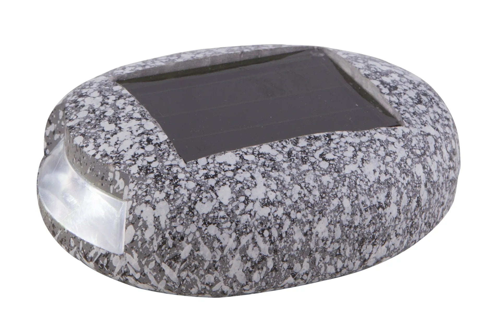 Solar LED Stenlampa för trädgård och stigar – Väderbeständig stigbelysning i naturstensdesign