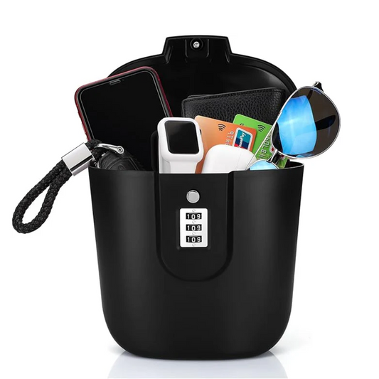 Carvallo TravelSafe | Vattentät & Stötsäker | Med kombinationslås | Kompakt för resor & utomhus