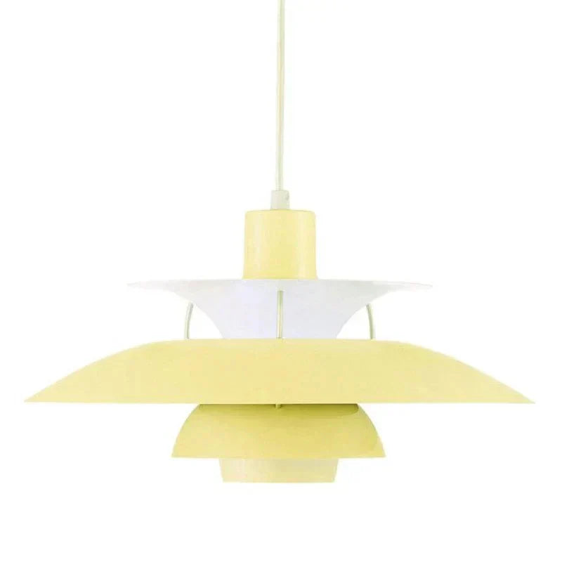 LED Hängande Lampa med Tygskärm