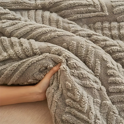 MapleWarm Blanket - Mysig Taft Lönnlöv Vinterfilt