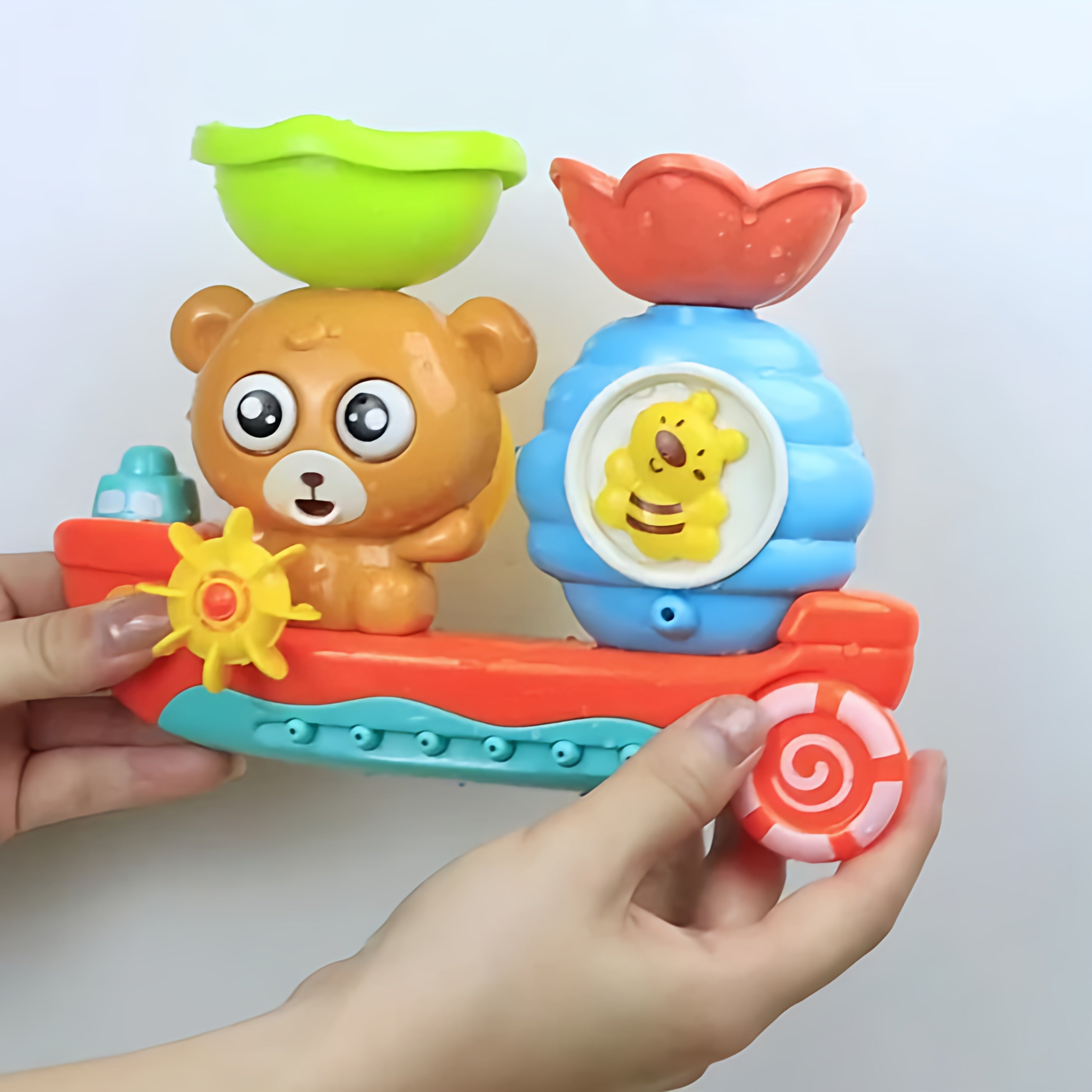 Baby Badleksak Flytande Björn Båt