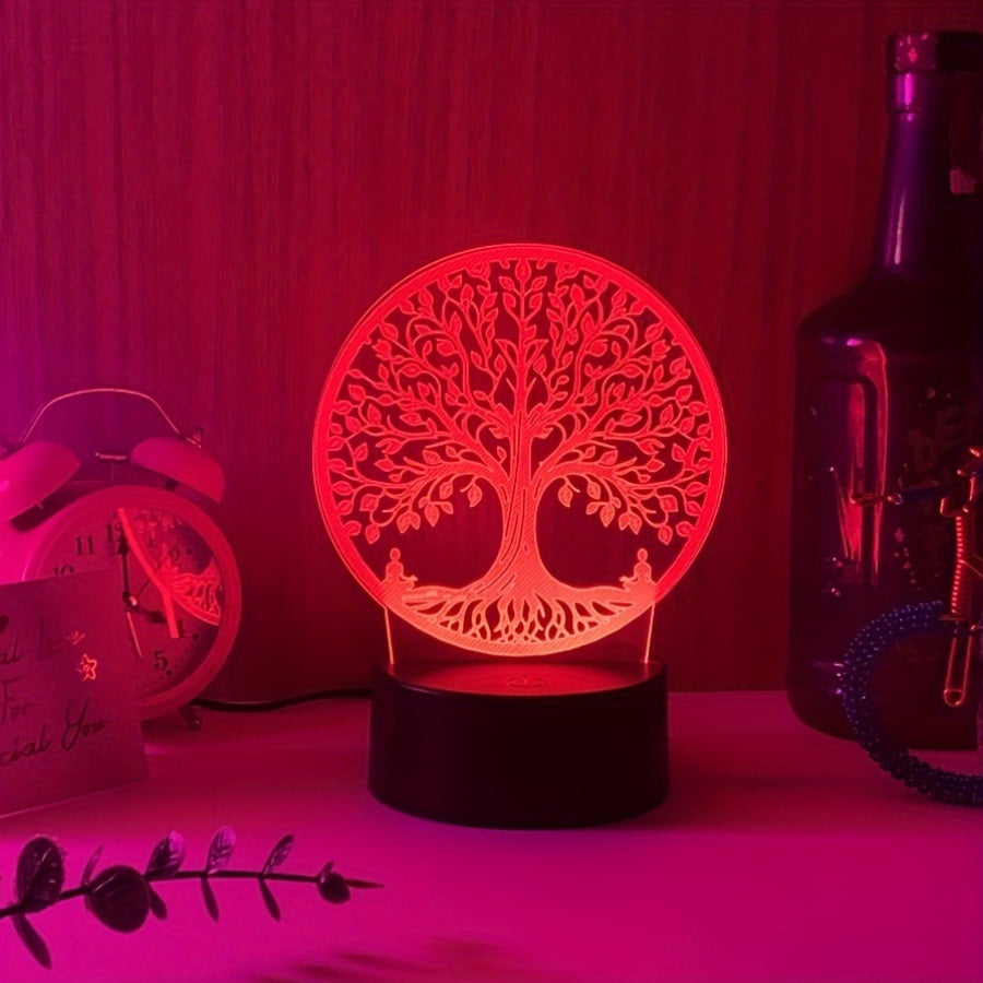 BoomLamp - 3D Akryl Nattlampa USB-driven