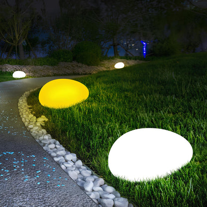 GardenGleam – Elegant gatstensinspirerad trädgårdslampa