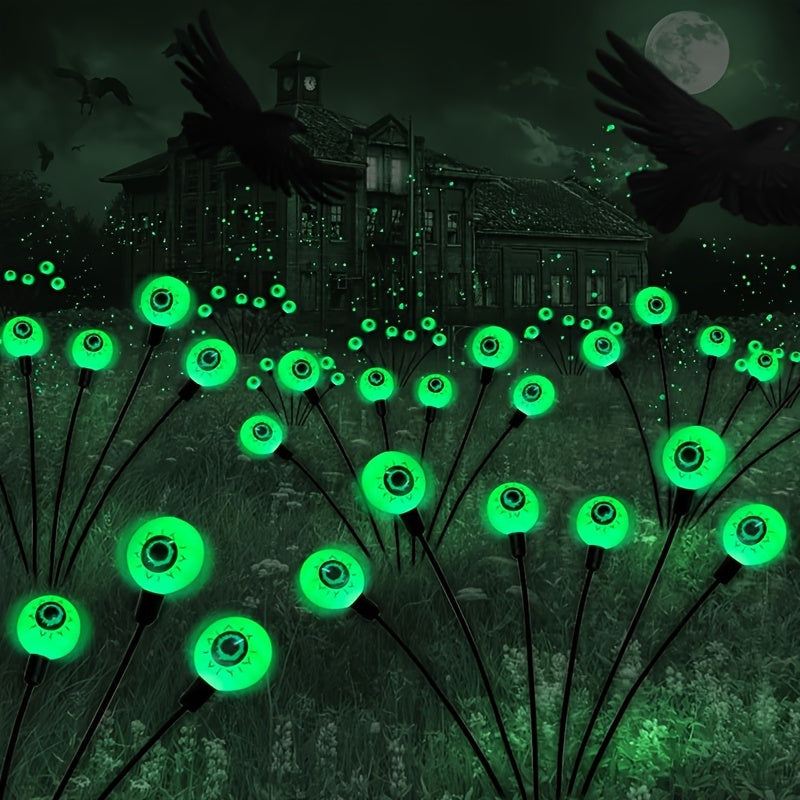 Trädgårdslampor Solenergi LED Halloween Orbs