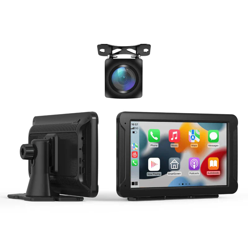 Bilstereo Touchscreen Apple Android Visningssystem