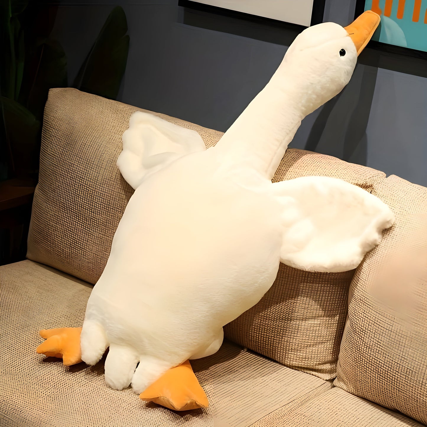 CuddleQuack Plush – Stor ankor-kramdjur-plushfigur