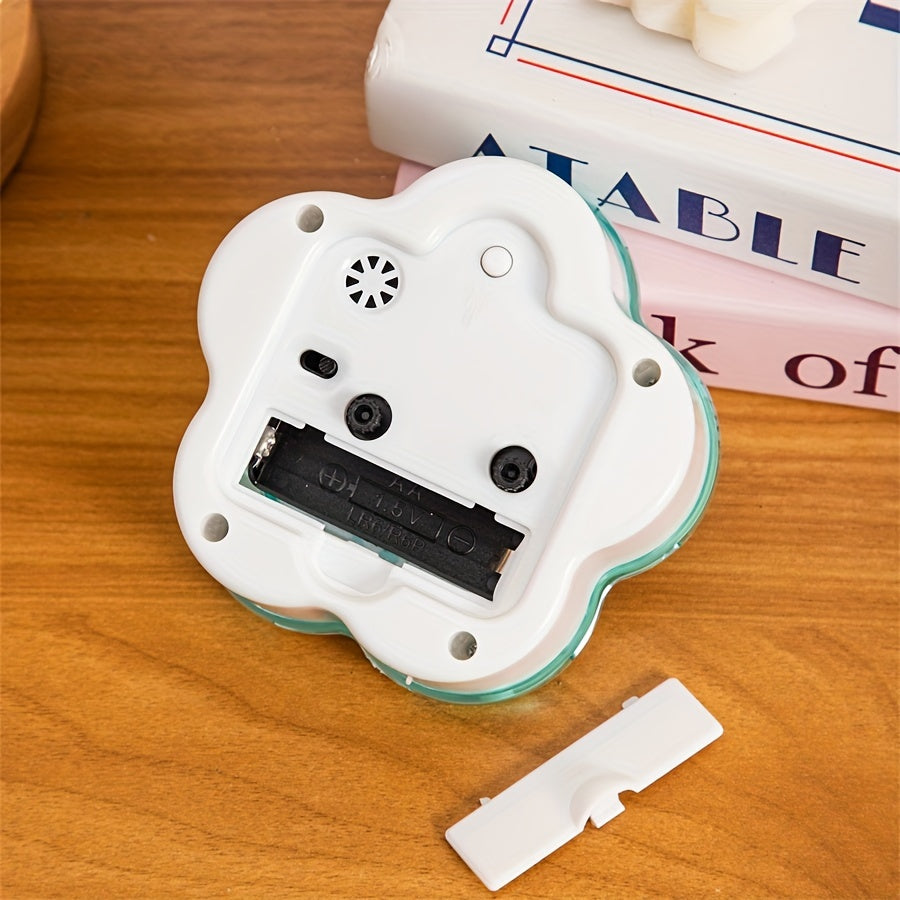 Bedårande Blommig Väggklocka för Sovrum och Studenter