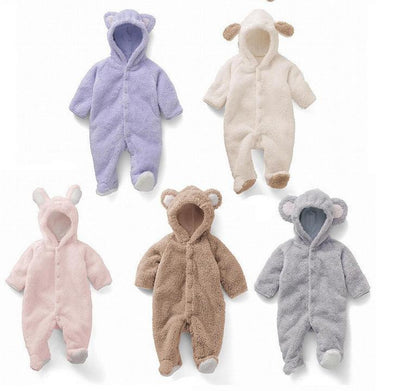 Söt babybody i björndesign