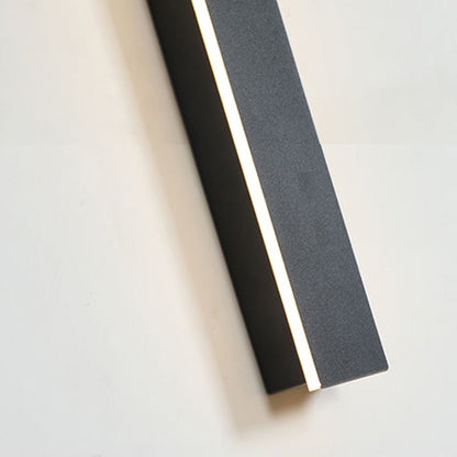 Zenith - Modern Design LED Vägglampor Svart Metall för Trädgård och Hall