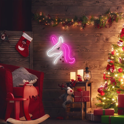 NeonMagic - Rosa Mytiskt Vesen LED Vägglampa