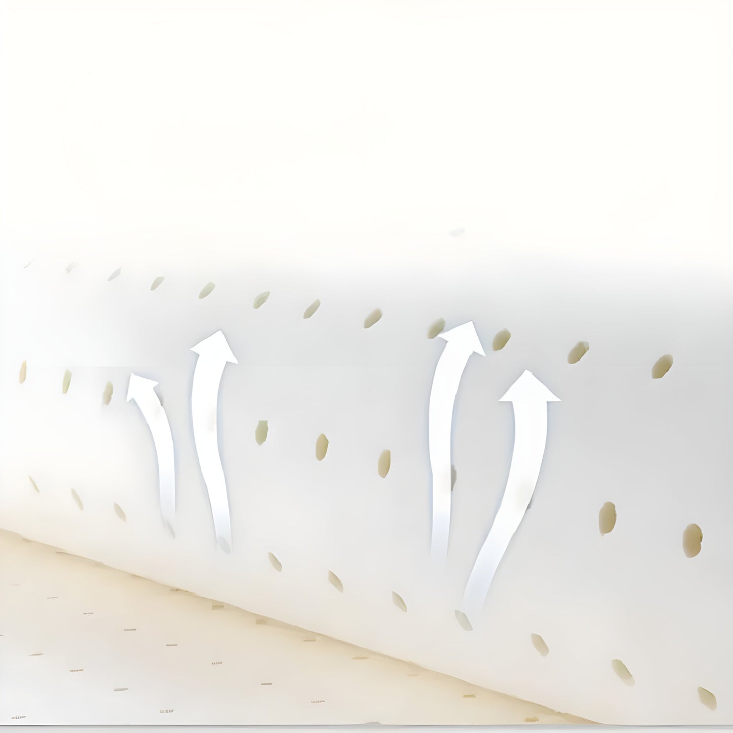 ComfortPeak Pillow - Kylande latex ryggstöd huvudkudde