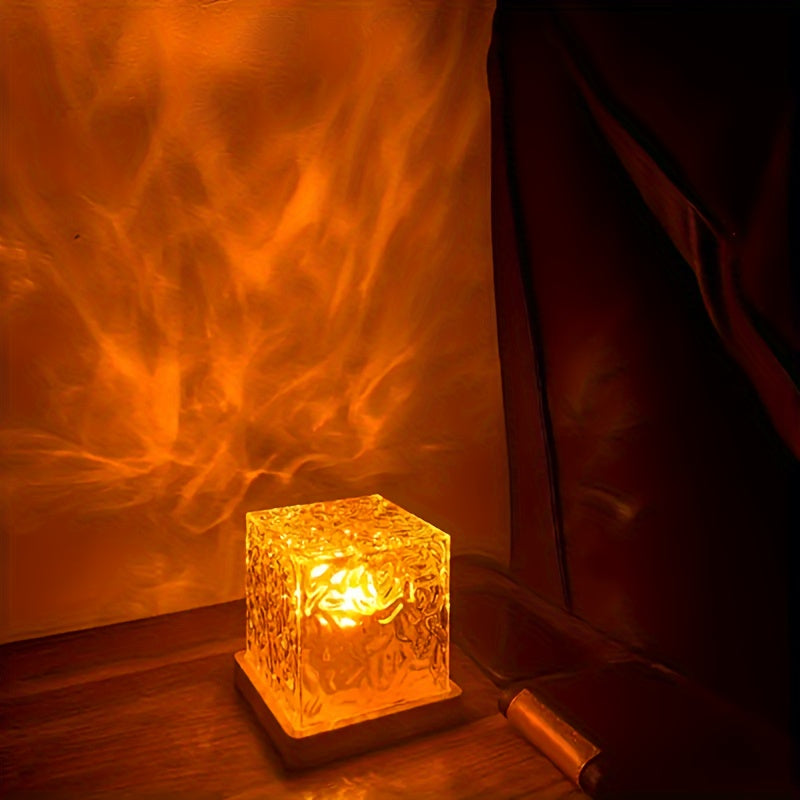 LumiGlow - Acryl USB Nattlampa med Touch Control