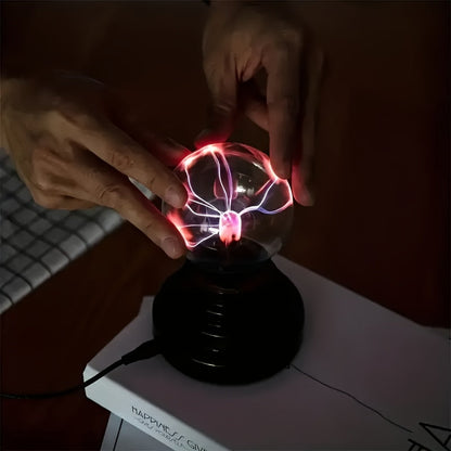 PlasmaGlow - Magisk Interaktiv Plasmakula med USB