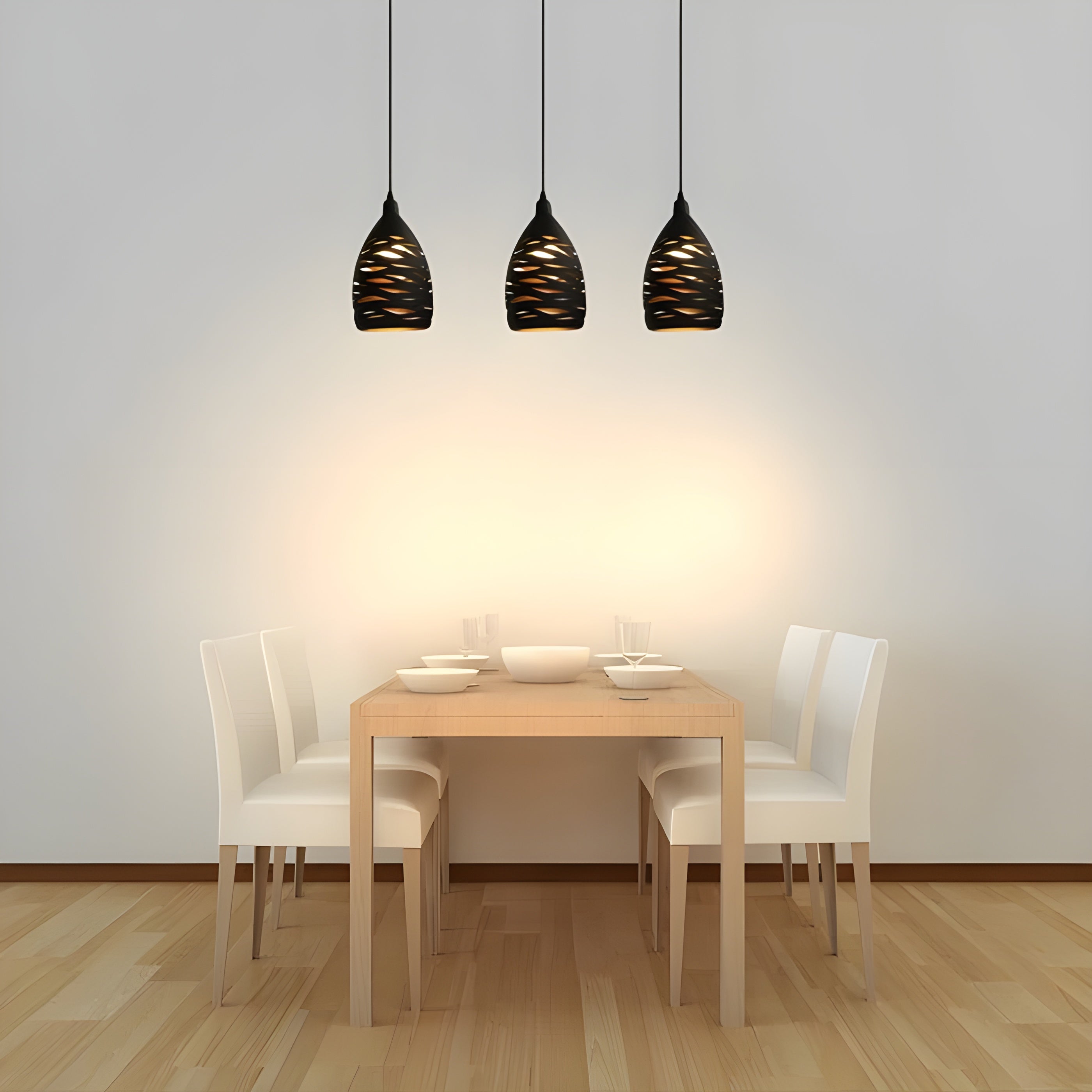 LoftWeave Light - Modern metallbur hängande lampan