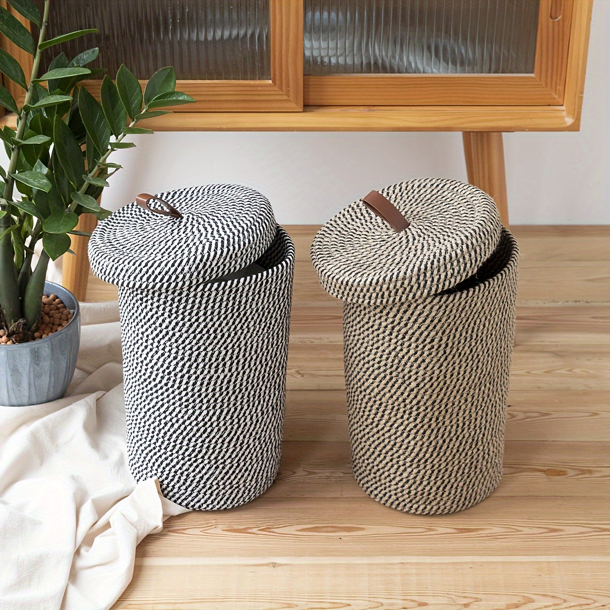 Bohemiskt Förvaringskorg - För ett Stilig Badrum