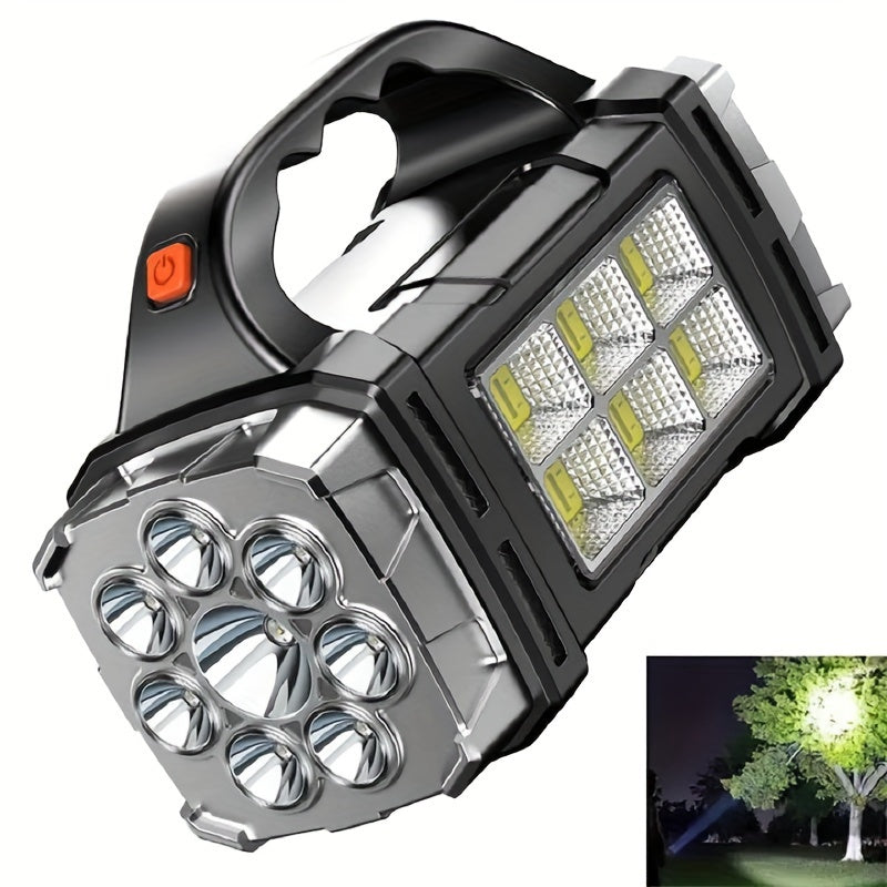 LED-ficklampa med uppladdningsbart batteri för utomhusbruk