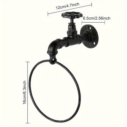 Industriell Handdukshängare - För en Rustik Inredning